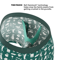 The Attic Boutique The Mulligan Green Golf Ball Hammock® Pouch Underwear With Fly  - The Attic Boutique