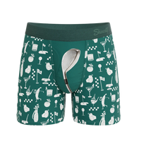 The Attic Boutique The Mulligan Green Golf Ball Hammock® Pouch Underwear With Fly  - The Attic Boutique