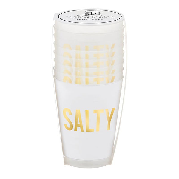 The Attic Boutique Salty Frost Cups - Set of 6  - The Attic Boutique
