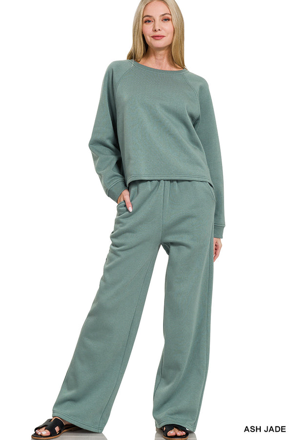 The Attic Boutique Millie Jade Fleece Set  - The Attic Boutique