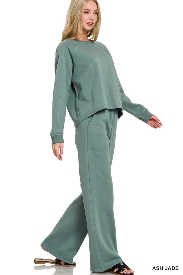 The Attic Boutique Millie Jade Fleece Set  - The Attic Boutique