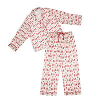 The Attic Boutique Longsleeve Fala PJ Set Pajamas - The Attic Boutique