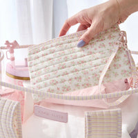 The Attic Boutique Quilted Ditsy Floral Jelly Tote Bag w/ Phone Pouch Bags - The Attic Boutique