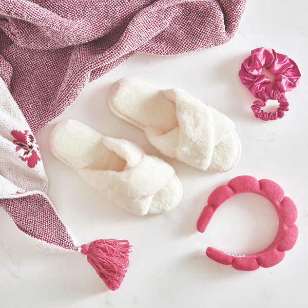 Bella Sleep + Spa Hot Pink Makeup Headband  - The Attic Boutique