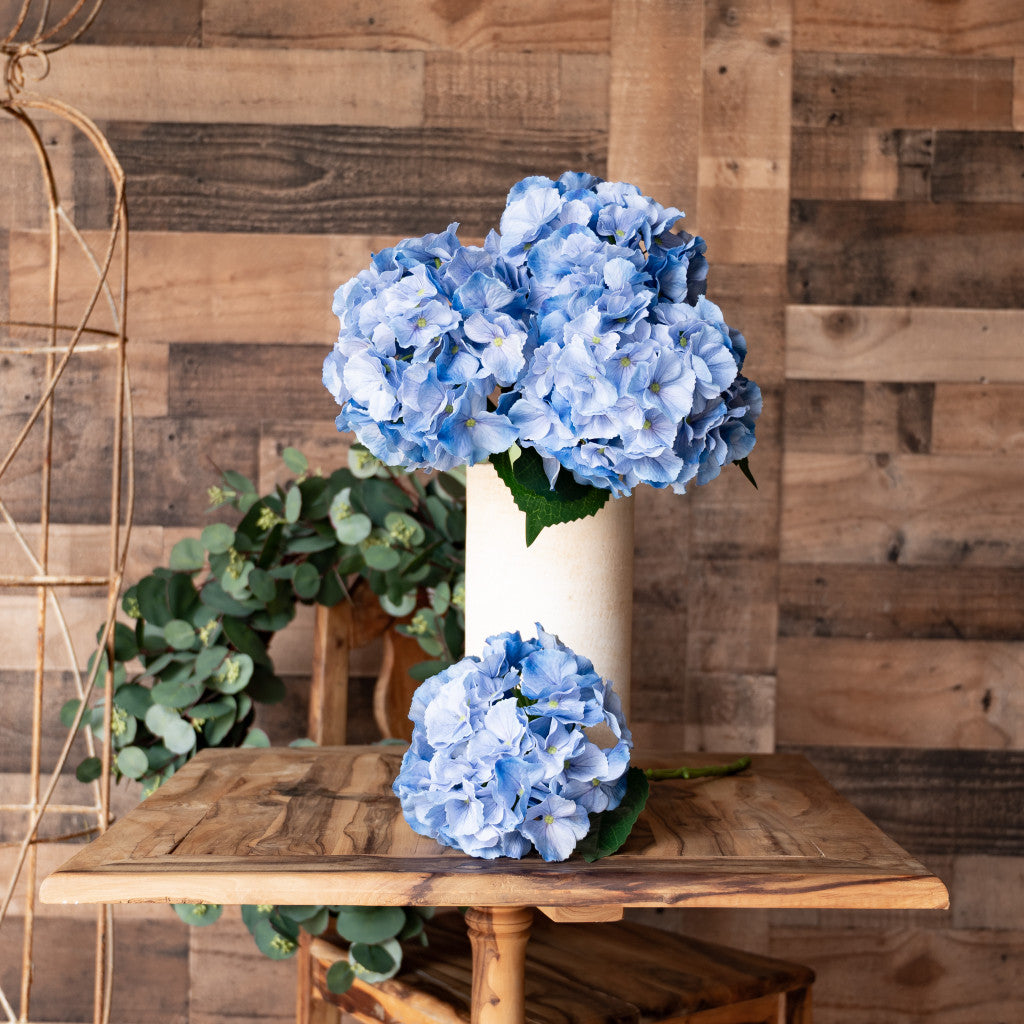 Mills Floral Company Blue Hydrangea 20" - Real Touch  - The Attic Boutique