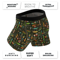 The Attic Boutique The Reel Nice Bait Box Ball Hammock® Pouch Underwear With Fly Apparel & Accessories - The Attic Boutique