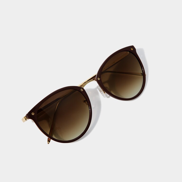 Katie Loxton Santorini Cacoa Sunglasses Apparel & Accessories - The Attic Boutique
