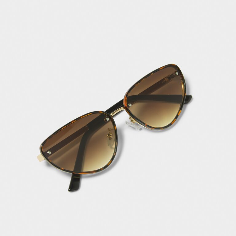 Katie Loxton Saint-Tropez Sunglasses in Brown Tortoiseshell  - The Attic Boutique