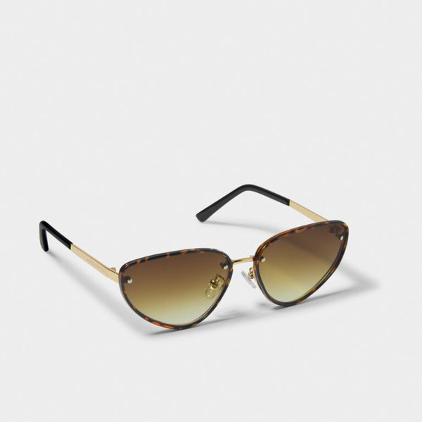 Katie Loxton Saint-Tropez Sunglasses in Brown Tortoiseshell  - The Attic Boutique