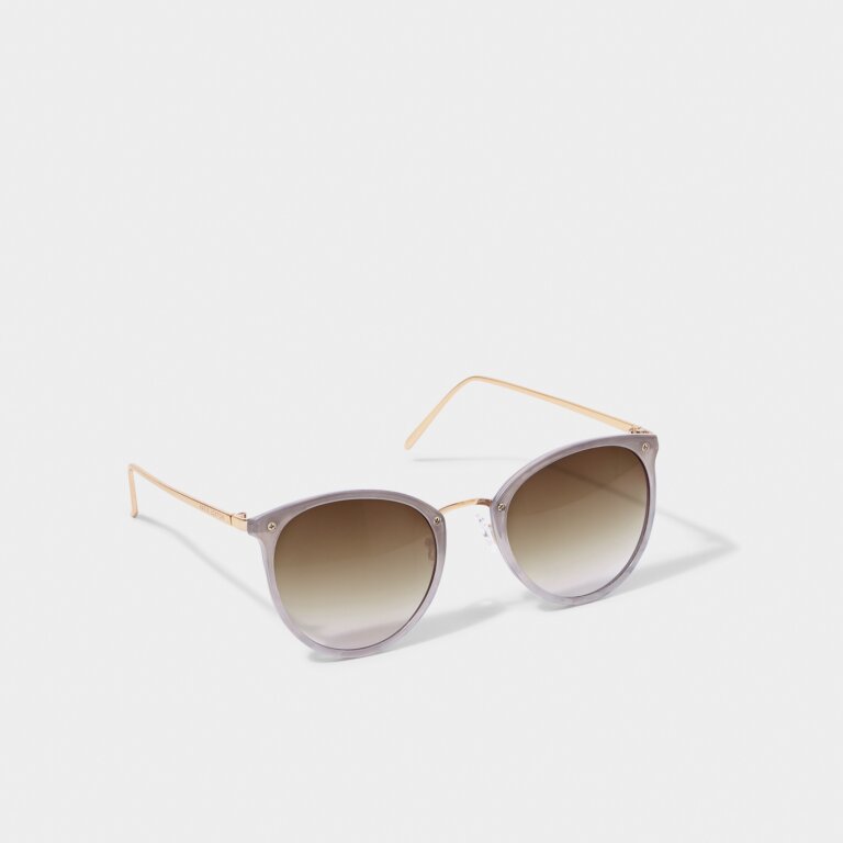 Katie Loxton Santorini Sunglasses in Taupe Gradient  - The Attic Boutique