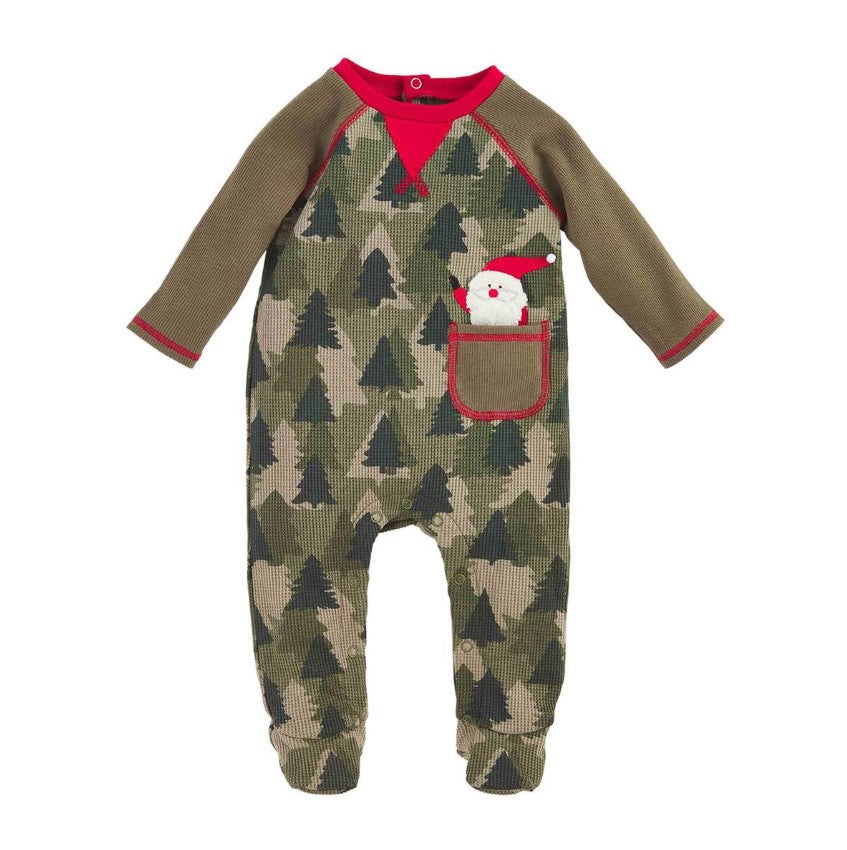 MudPie Tree Camo Sleeper  - The Attic Boutique