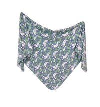 Copper Pearl Jurassic Park Knit Swaddle Blanket  - The Attic Boutique