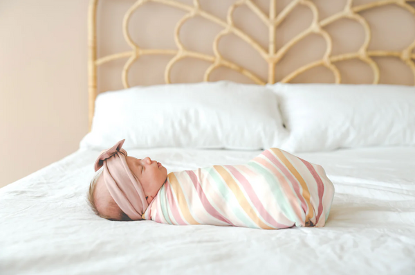 Copper Pearl Belle Knit Swaddle Blanket  - The Attic Boutique