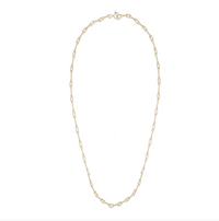 Natalie Wood Design She's Spicy Chain Link Necklace in Gold  - The Attic Boutique