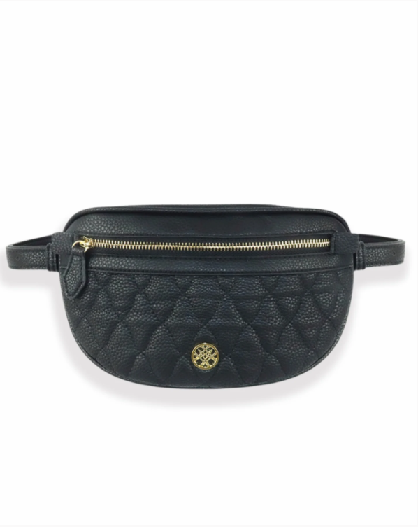 Natalie Wood Design Grace Belt Bag in Black  - The Attic Boutique