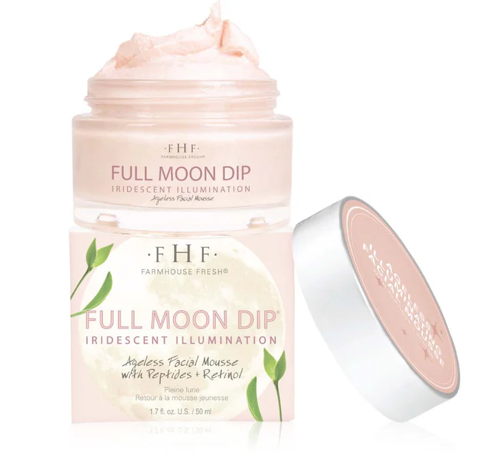 Farmhouse Fresh Goods Full Moon Dip® Illumination Mousse with Retinol + Wrinkle-Targeting Peptides  - The Attic Boutique