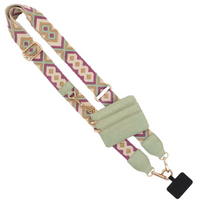 The Attic Boutique Clip & Go Crossbody Strap W/Zippered Pouch  - The Attic Boutique