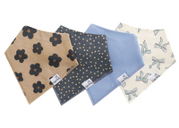 Copper Pearl Gemma In Tan Baby Bandana Bibs  - The Attic Boutique