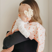 Copper Pearl Cheery Burp Cloth Set  - The Attic Boutique