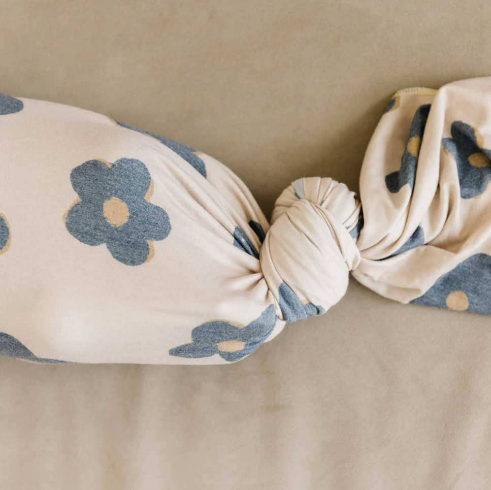 Copper Pearl Gemma In Tan Knit Swaddle Blanket  - The Attic Boutique