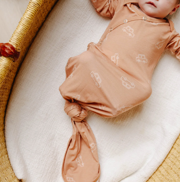 Copper Pearl Cooper Knotted Gown  - The Attic Boutique