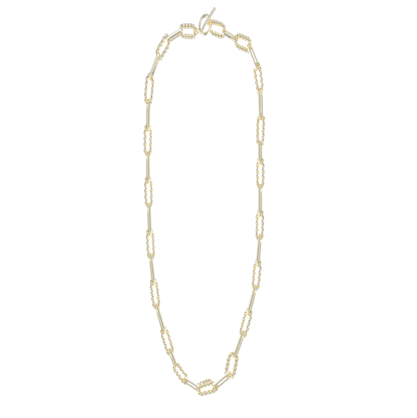 Natalie Wood Design She's Spicy Mini Chain Link Necklace  - The Attic Boutique