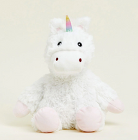 Warmies White Unicorn Warmies  - The Attic Boutique