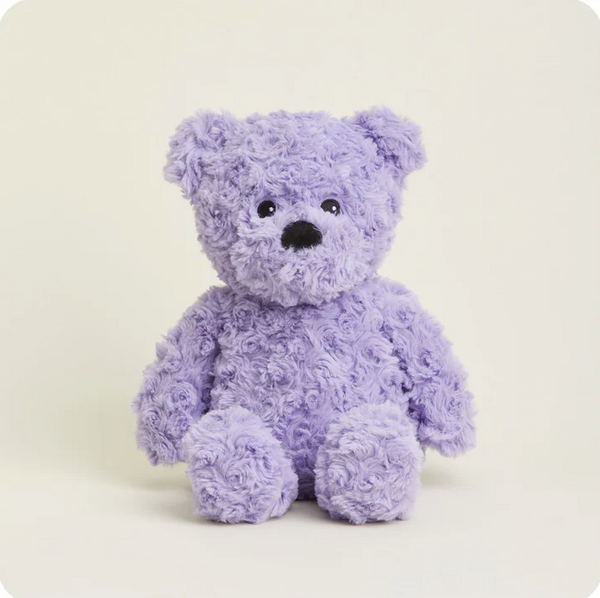 Warmies Purple Curly Bear Warmies  - The Attic Boutique