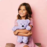 Warmies Purple Curly Bear Warmies  - The Attic Boutique