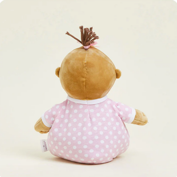 Warmies Baby Girl Warmies- Darker Skin  - The Attic Boutique