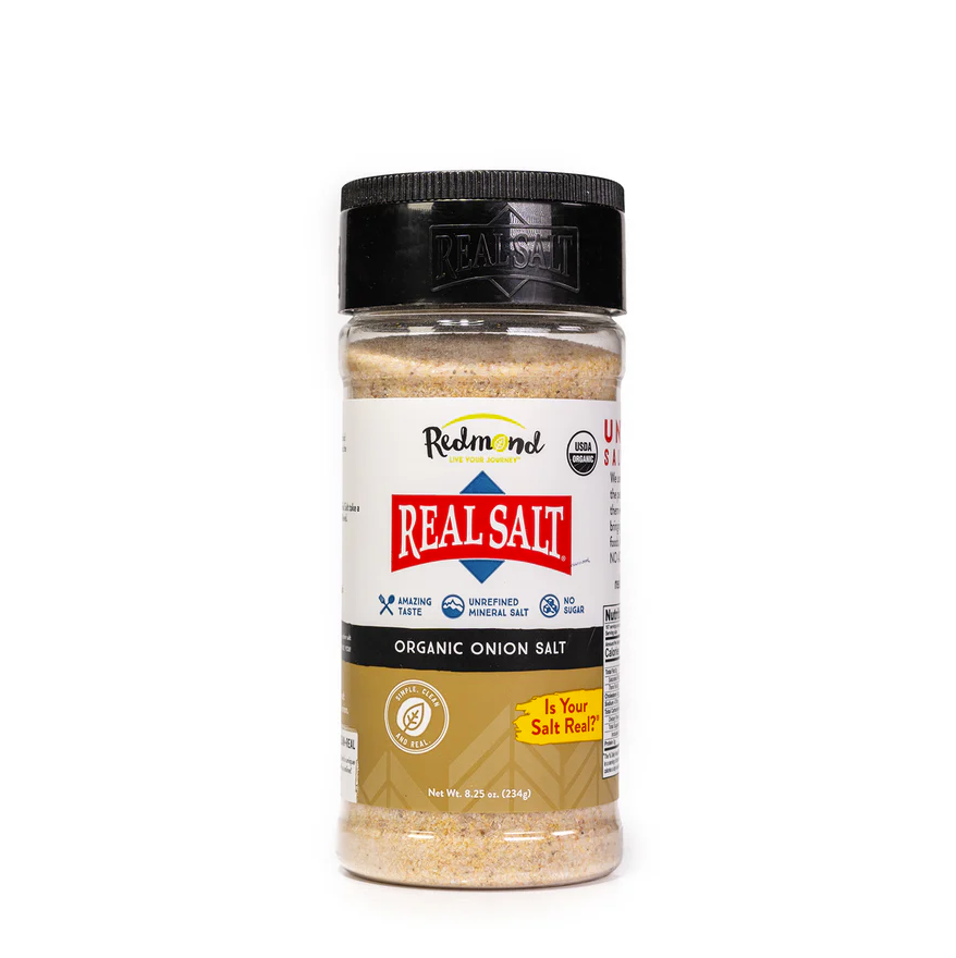 Redmond Real Salt Organic Onion Salt 8.25 oz  - The Attic Boutique