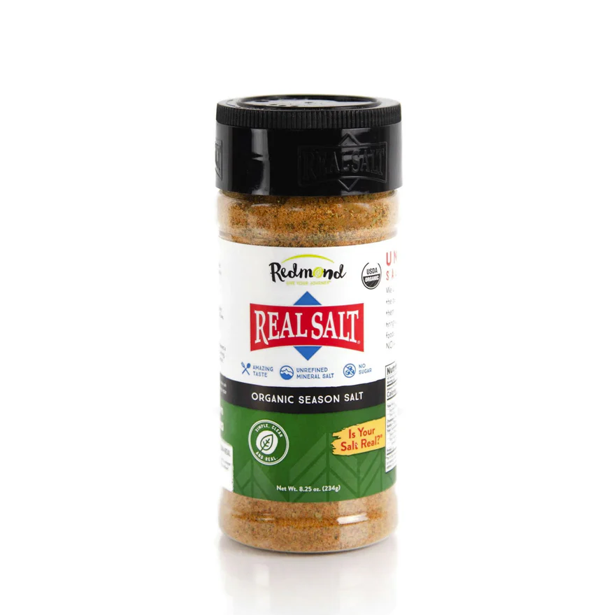 Redmond Real Salt Organic Season Salt 8.25 oz  - The Attic Boutique