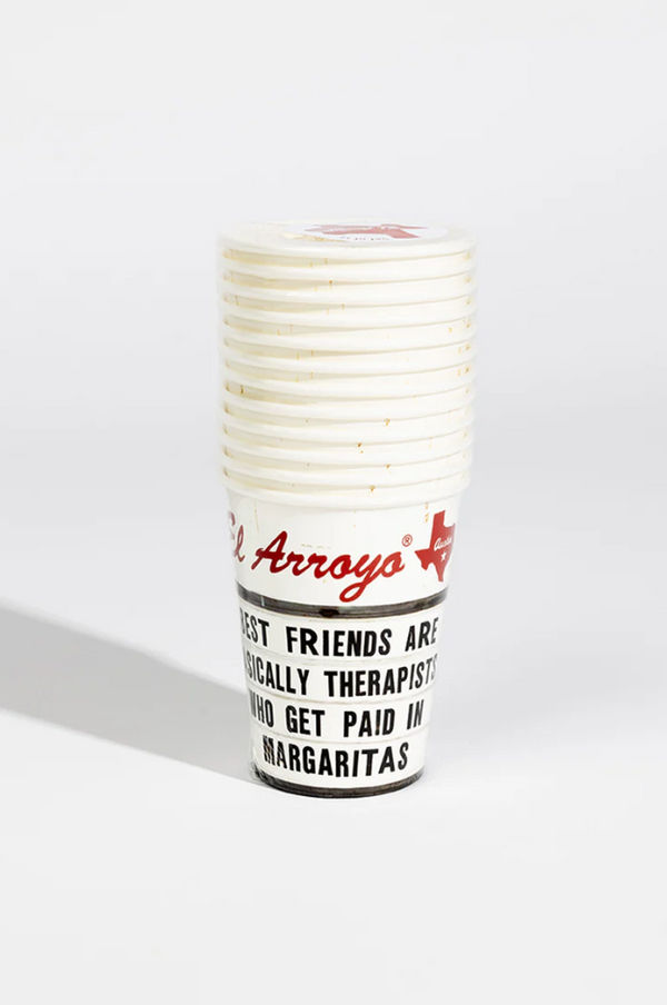 EL ARROYO 12 oz Party Cups (Pack of 12) - Best Friends  - The Attic Boutique