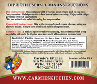 Carmie's Kitchen Texas Wildfire Dip Mix  - The Attic Boutique