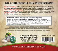 Carmie's Kitchen Artichoke Parmesan Dip Mix  - The Attic Boutique