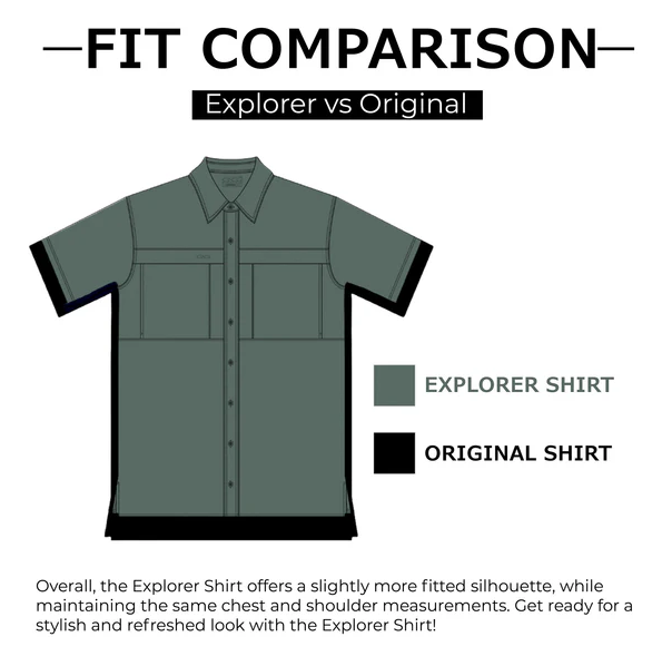 GameGuard GunMetal Explorer Shirt  - The Attic Boutique