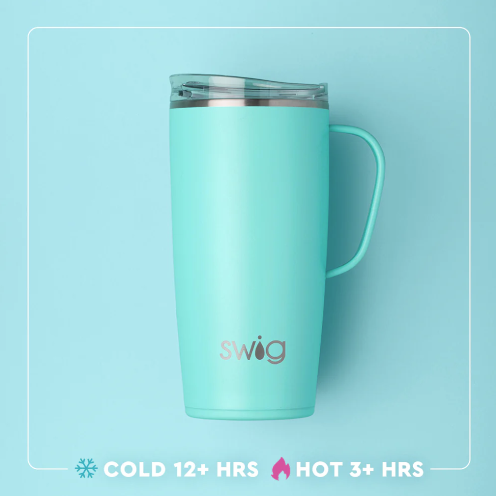 Swig Shimmer Bubblegum Travel Mug 22oz  - The Attic Boutique