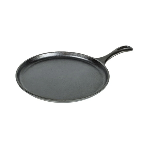 The Attic Boutique 10.5 Inch Round Seasoned Cast Iron Griddle  - The Attic Boutique