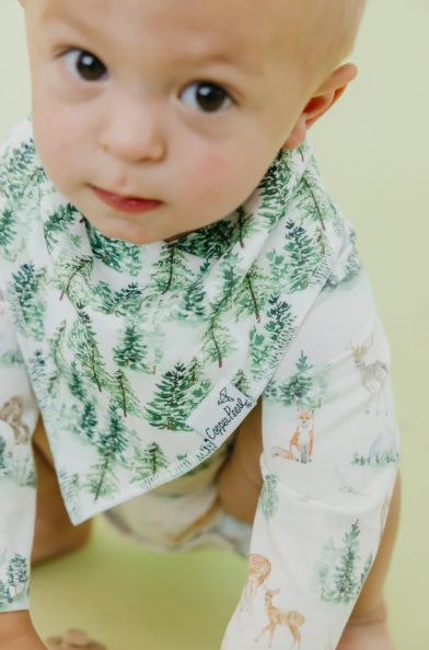 Copper Pearl Grayson Bandana Bib Set (4-Pack)  - The Attic Boutique