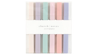 Church Notes Pastel Highlighter Set  - The Attic Boutique