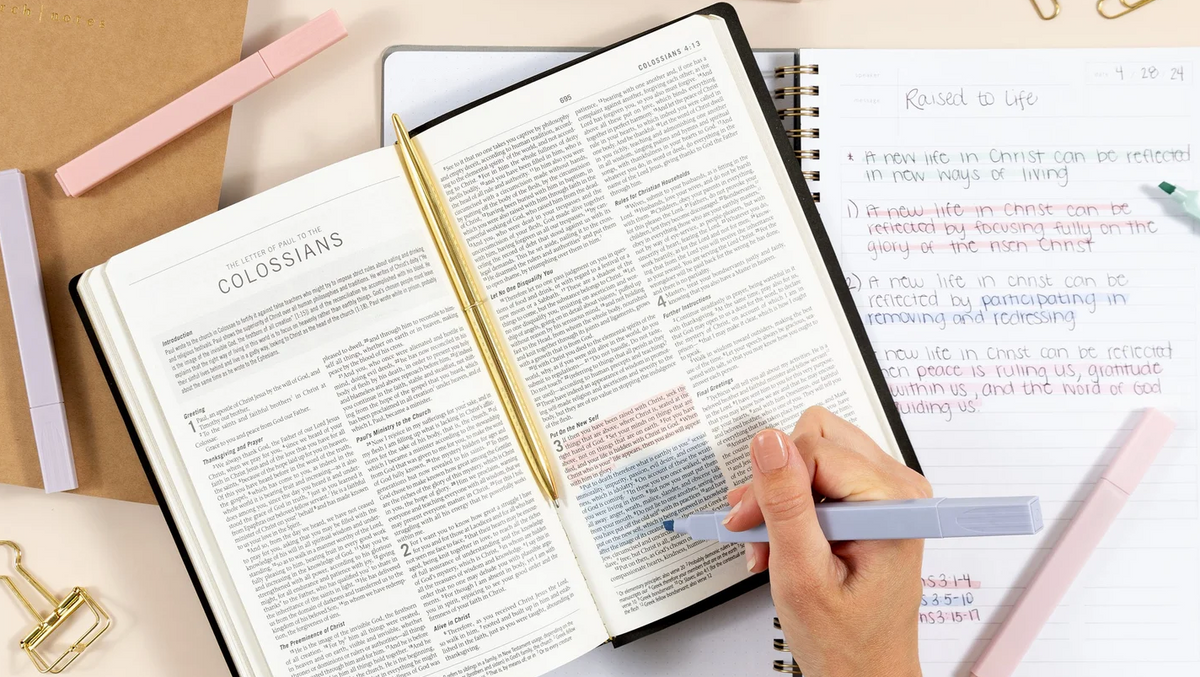 Church Notes Pastel Highlighter Set  - The Attic Boutique