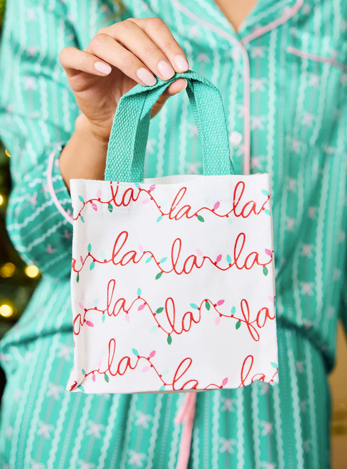 Mary Square Petite Carry Tote Bag | Fa La La  - The Attic Boutique