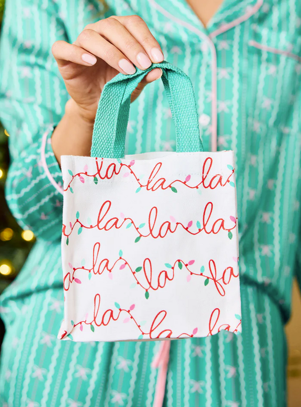 Mary Square Petite Carry Tote Bag | Fa La La  - The Attic Boutique