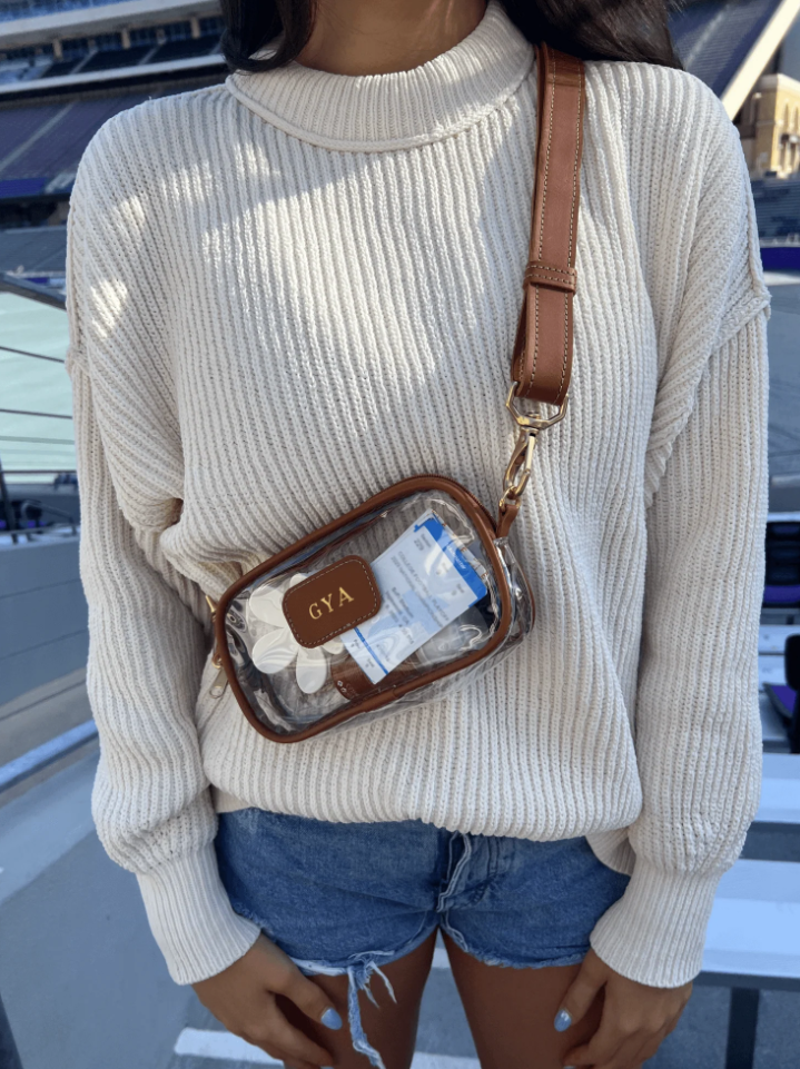 Jon Hart Design Clear Crosslet  - The Attic Boutique