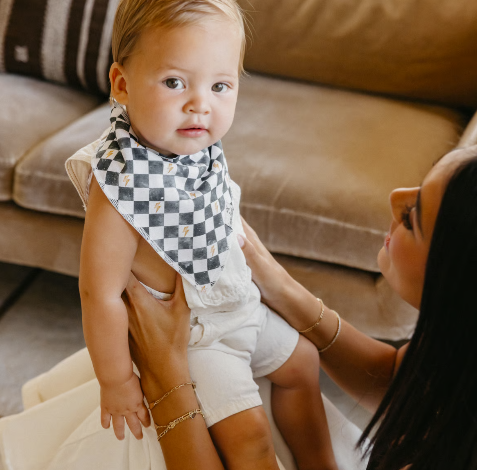 Copper Pearl Pixar Cars Bandana Bib Set  - The Attic Boutique