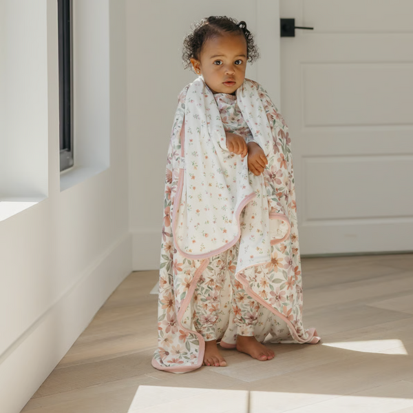 Copper Pearl Natalie 3-Layer Stretchy Quilt  - The Attic Boutique