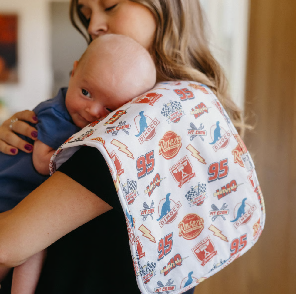 Copper Pearl Disney Pixar Cars Burp Cloth Set  - The Attic Boutique