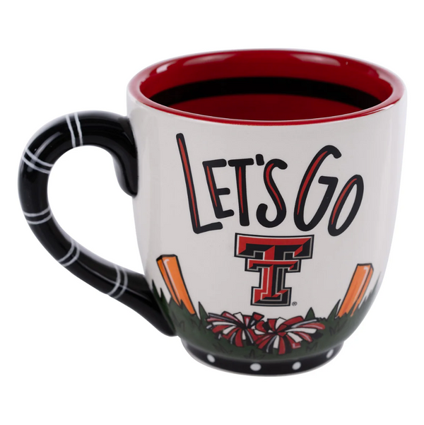 Glory Haus Let's Go Red Raiders Mug  - The Attic Boutique