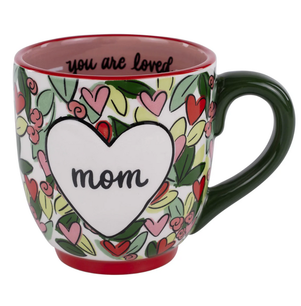 Glory Haus Mom Hearts & Flowers Mug  - The Attic Boutique