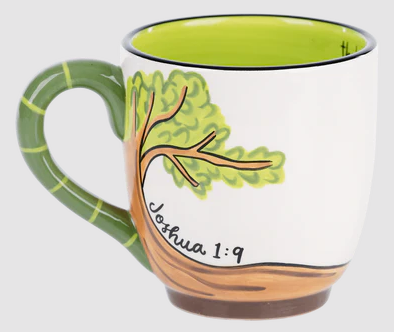 Glory Haus Strong & Courageous Mug  - The Attic Boutique